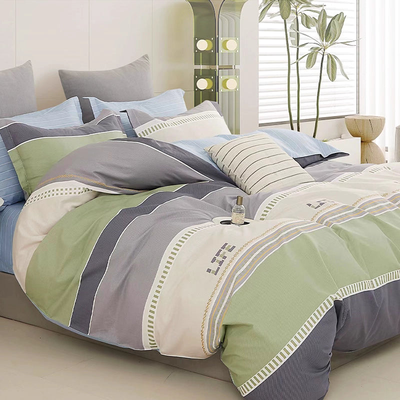 ชุดผ้าปูที่นอนขนาดคิงไซส์ 4 ชิ้น